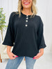 REG/CURVY Cute As a Button Top- Multiple Colors!