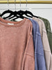 The Comfort Zone Pullover In Multiple Colors
