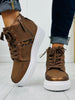 City Bound Sneakers In Brown