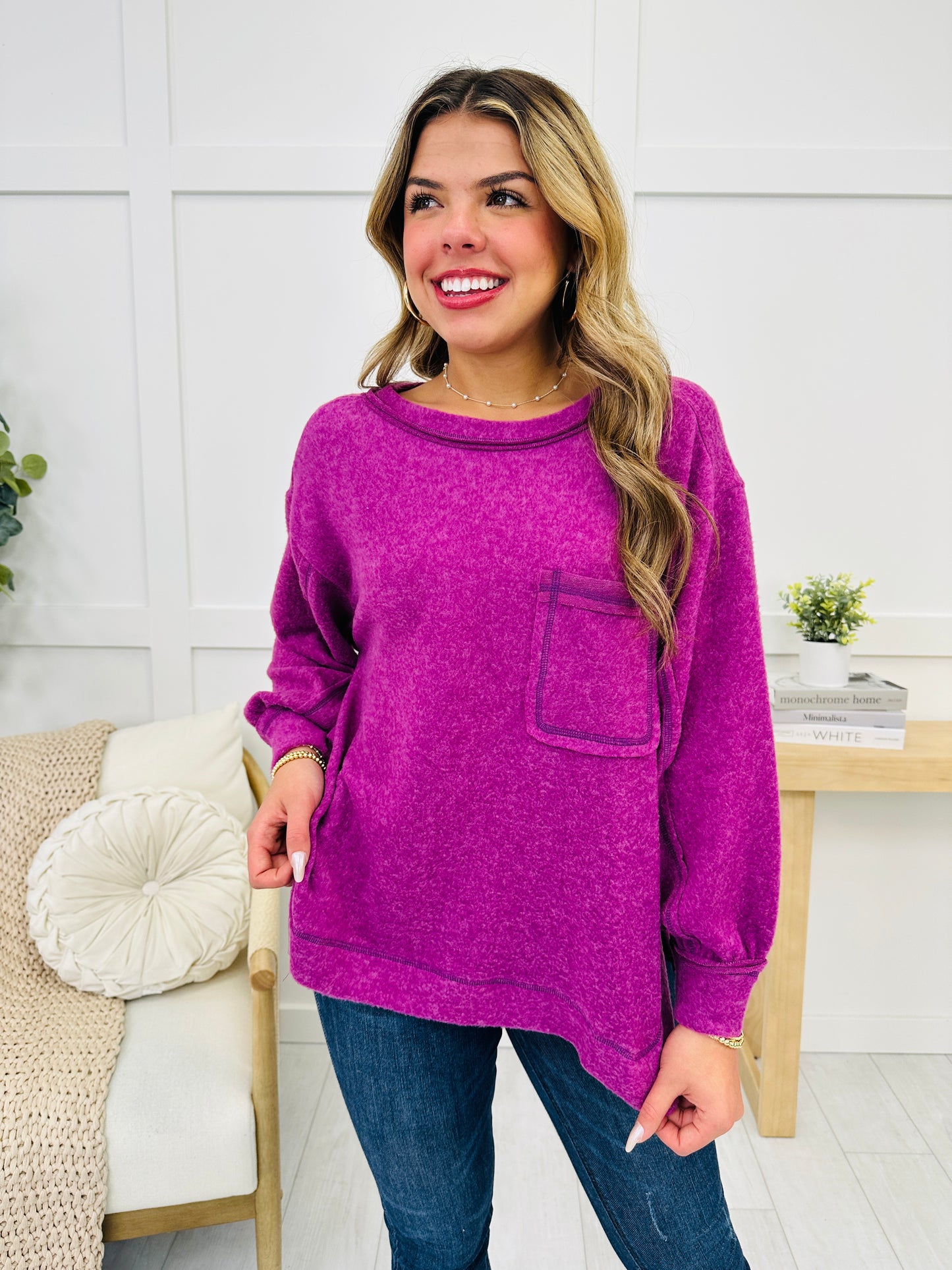 DOORBUSTER! Softly Styled Sweater- Multiple Colors!