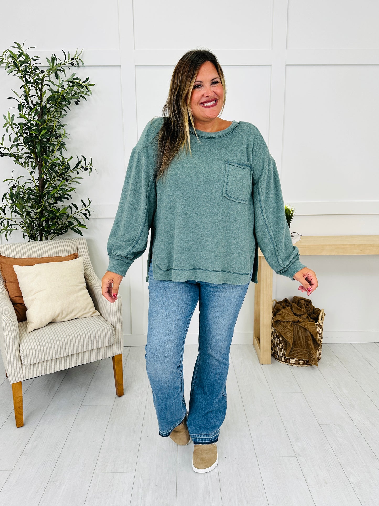 DOORBUSTER! Weekender Mood Sweater- Multiple Colors!