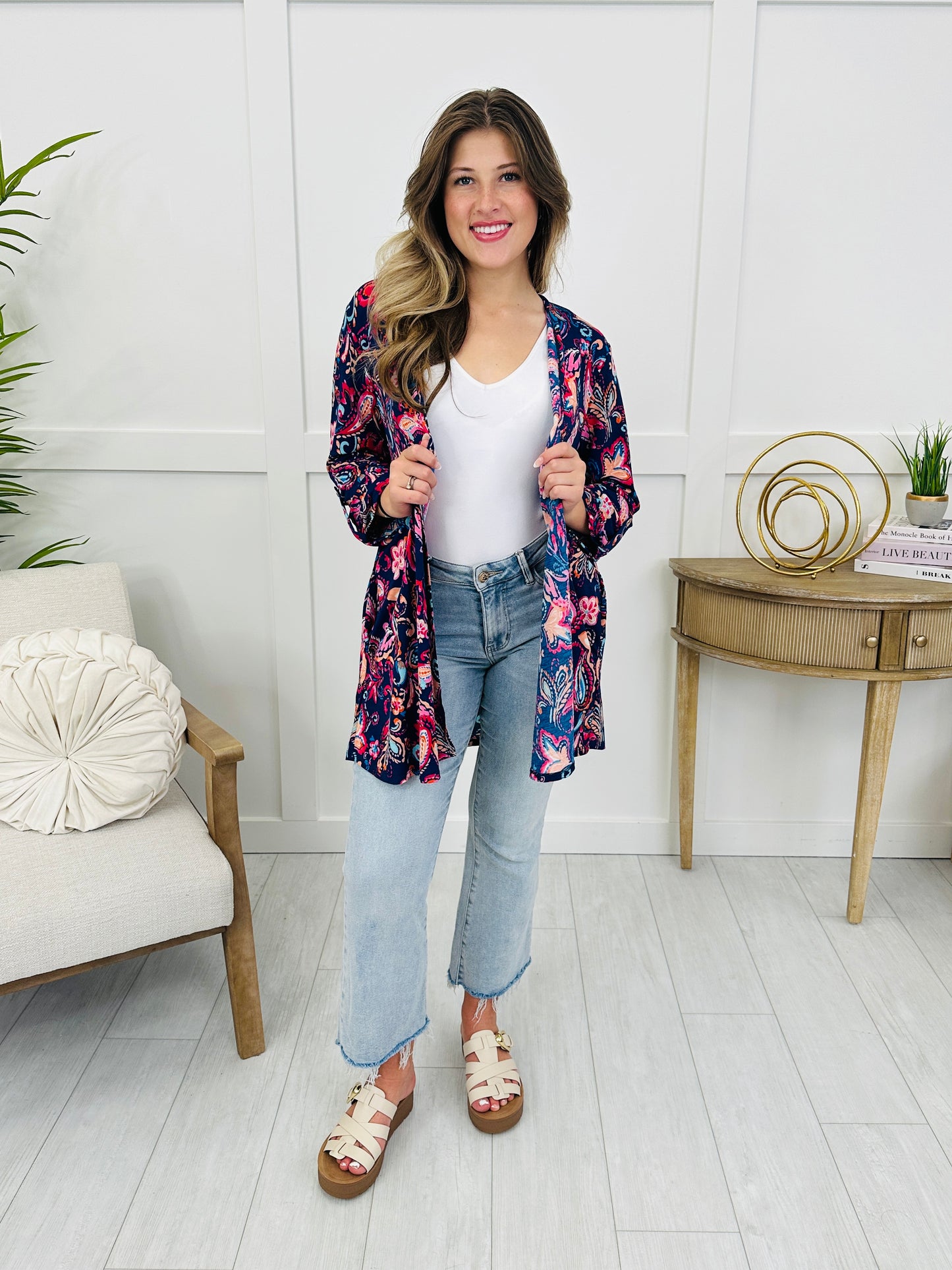 Boldly Royal Cardigan