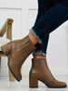 Fall Plans Only Bootie In Taupe