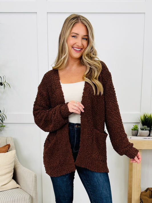 DOORBUSTER! Fleece Feelings Cardigan- Multiple Colors!