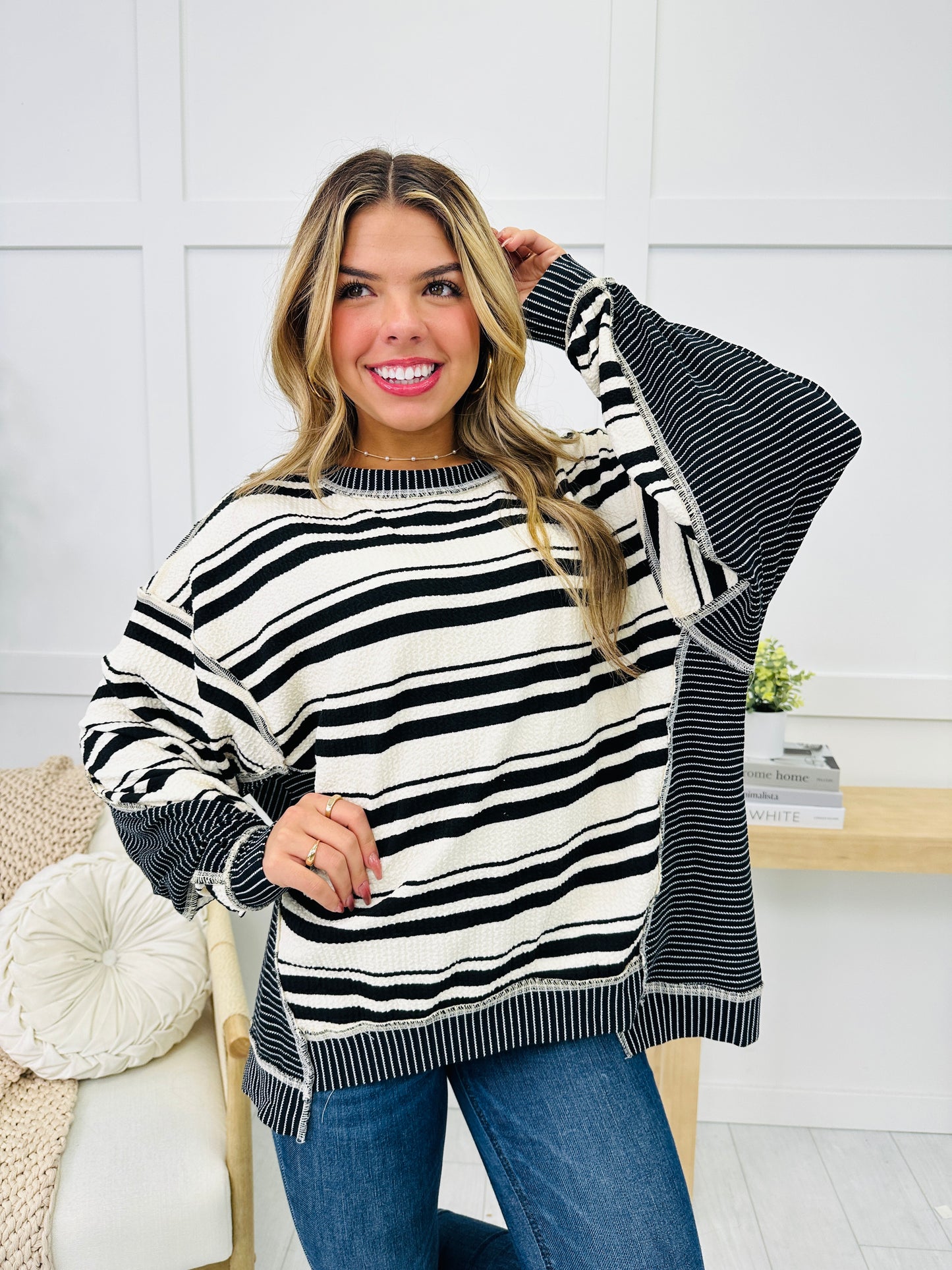 In Line With Style Pullover