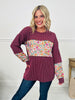 Fall Flowers Top-- Multiple Colors!