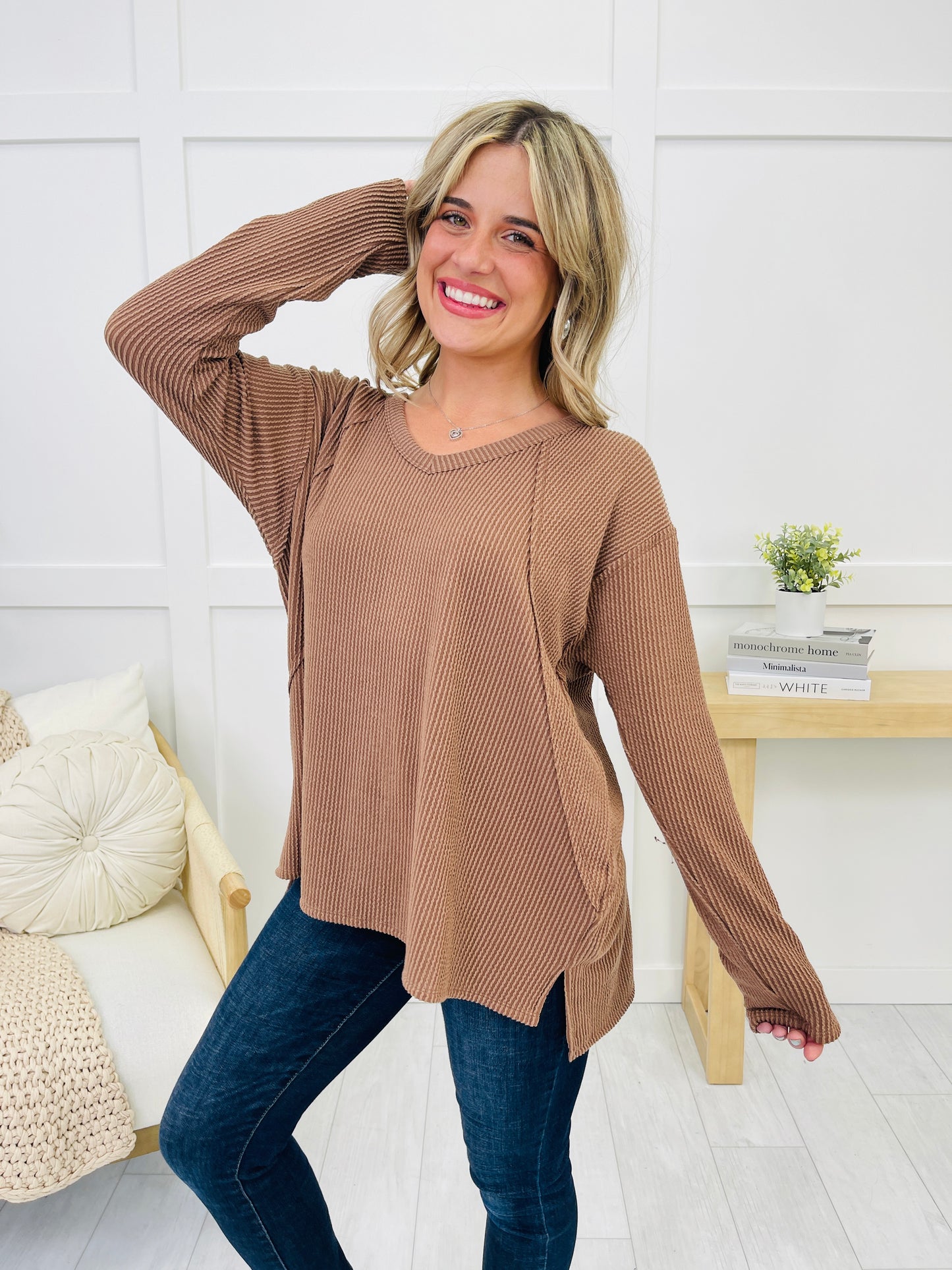 REG/CURVY Cozy and Corded Top - Multiple Colors!