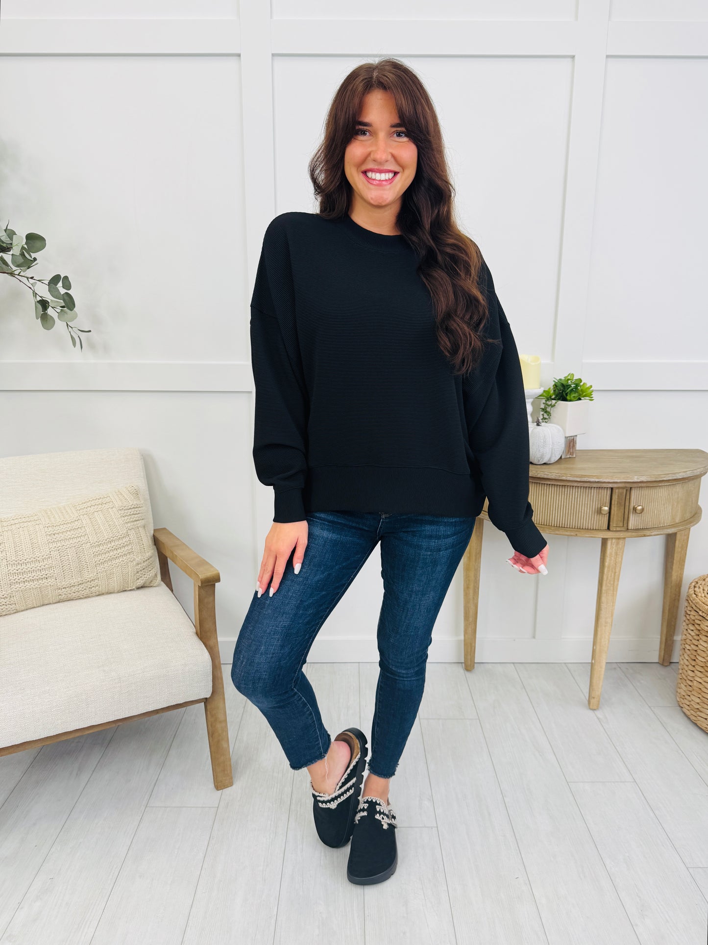 Cozy Hour Top In Multiple Colors
