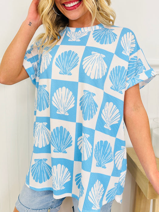 Down By The Seashore Top in Multiple Colors