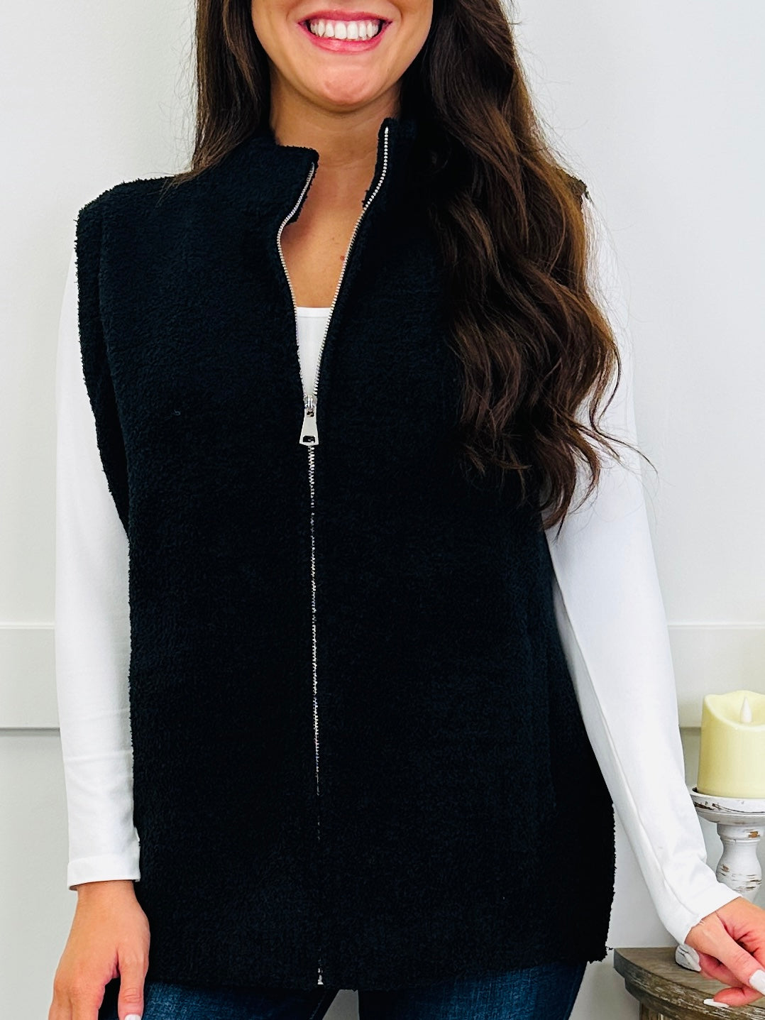Toasty Days Vest In Multiple Colors