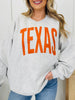 Texas Reversible TX Graphic Crewneck Sweatshirt