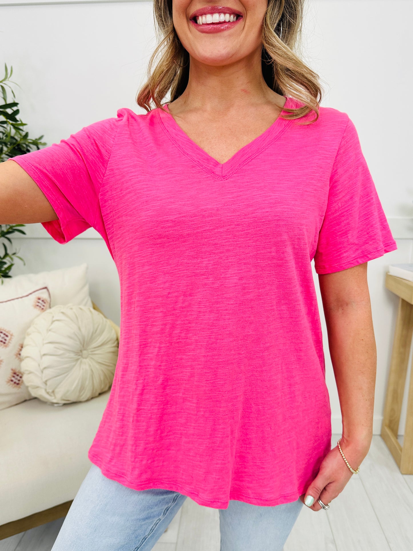 Summer Staple Doorbuster Top- Multiple Colors!