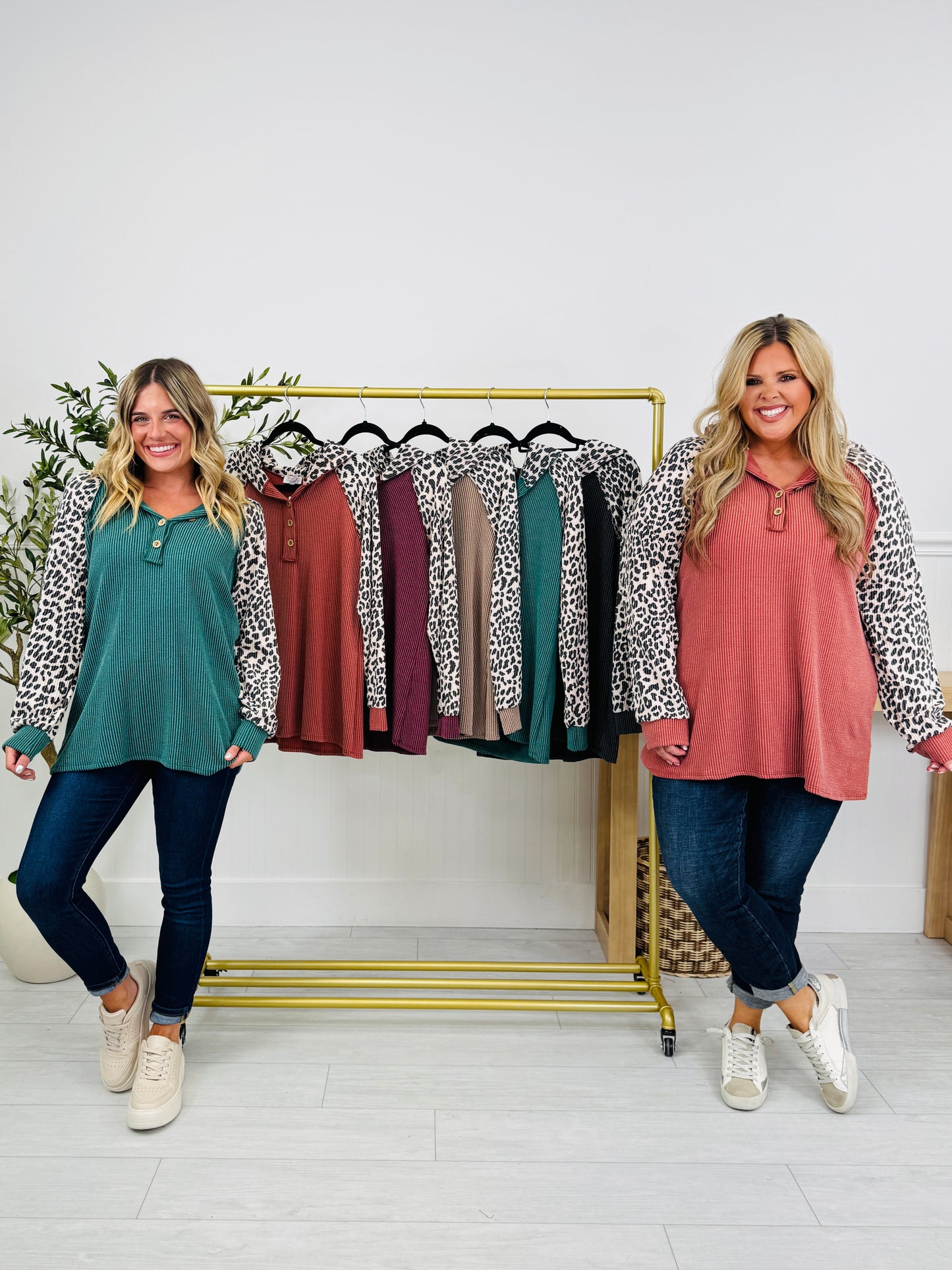 Simply Spotted Hoodie In Multiple Colors