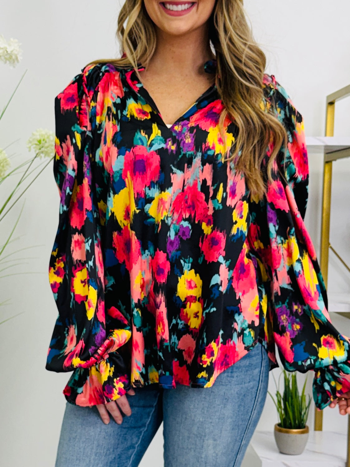 Floral Fevers Top