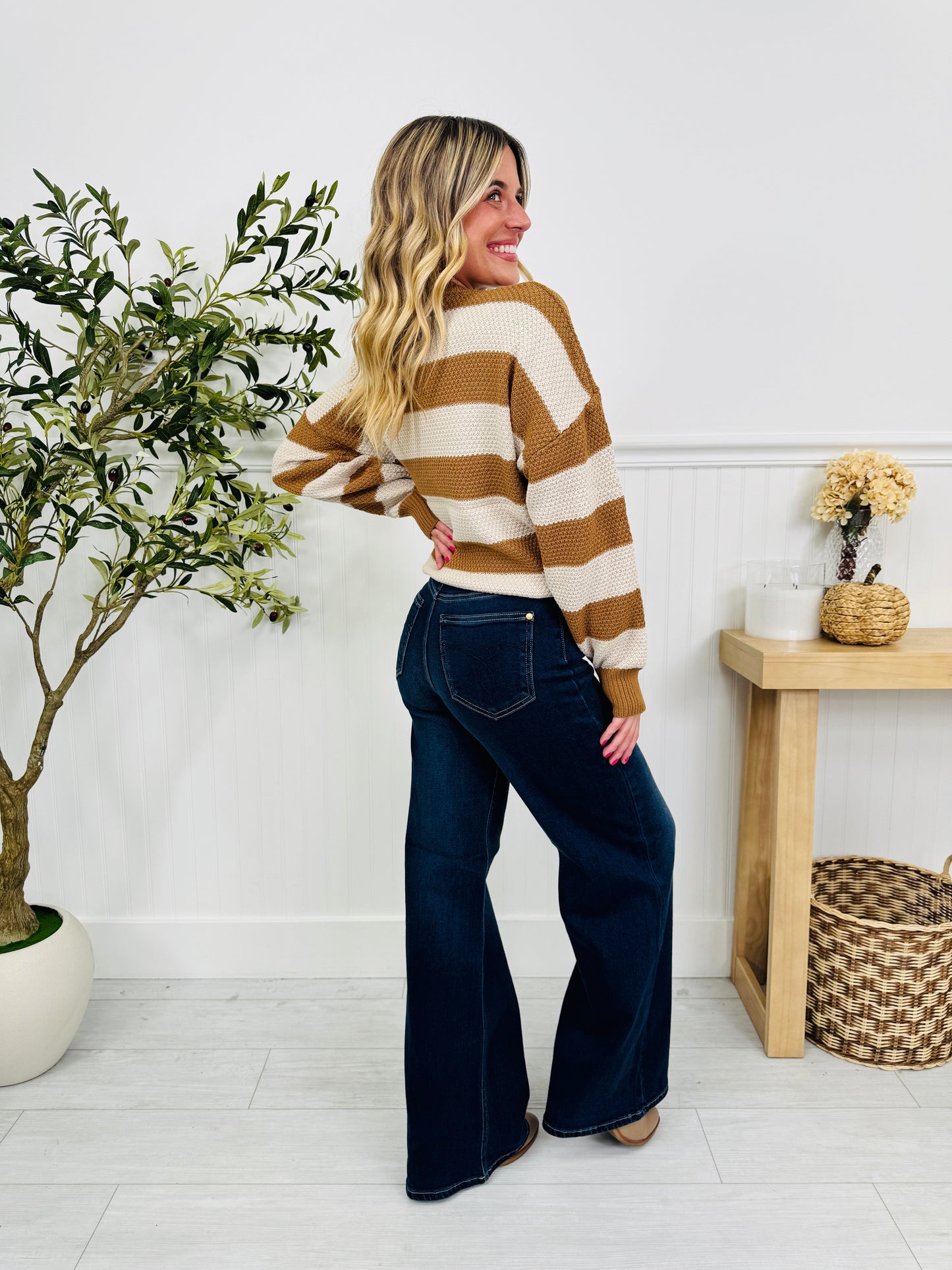 Judy Blue Elevated Essentials Retro Wide Leg Jeans In Regular And Petite