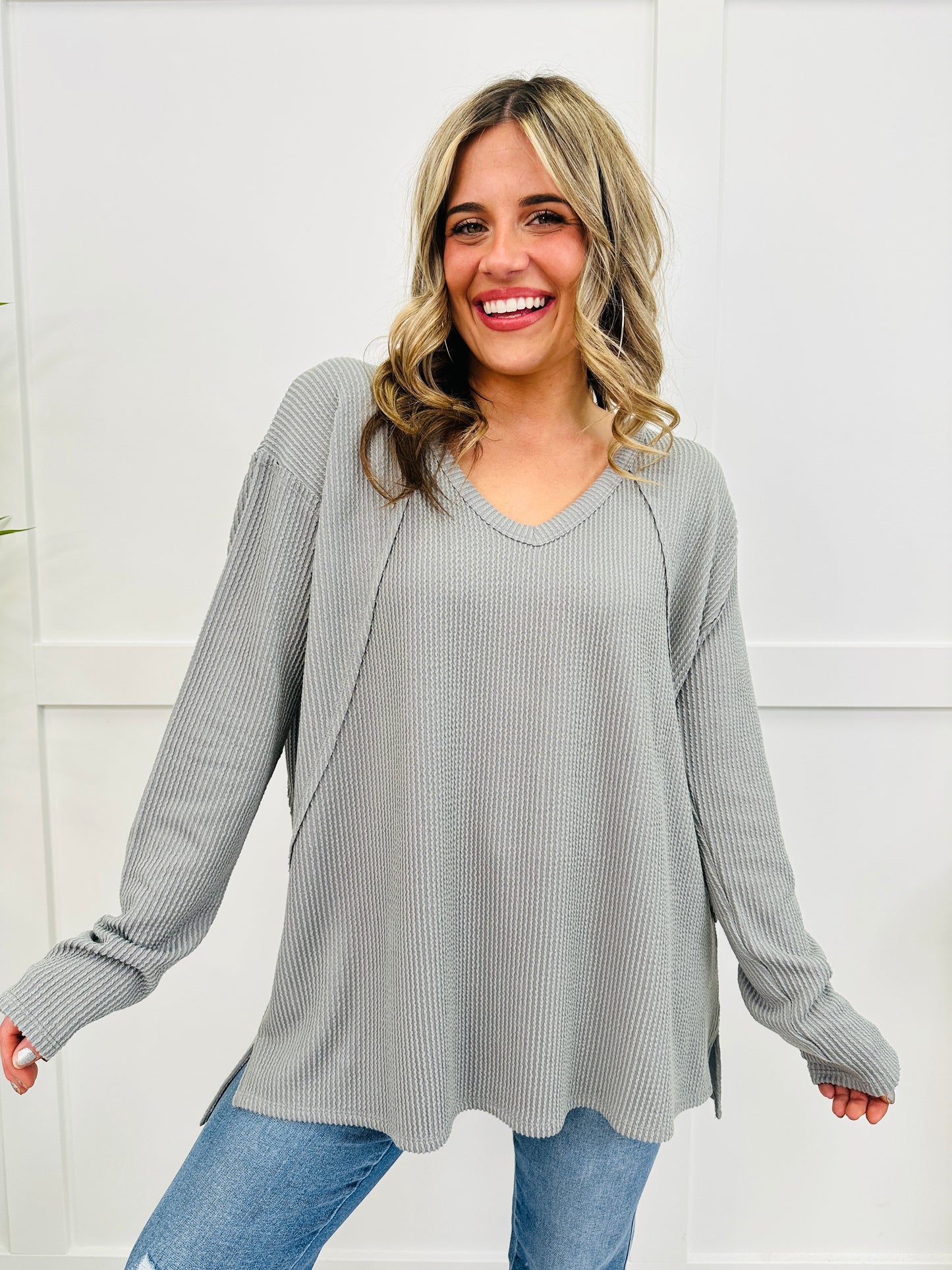 REG/CURVY Cozy and Corded Top - Multiple Colors!