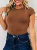 Simple But Stylish Short Sleeve Shapewear In Multiple Colors