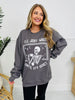 Teacher Wait Until It's Quiet Graphic Crewneck Sweatshirt