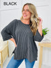 REG/CURVY Cozy Corded Top- Multiple Colors!