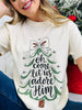 Oh Come Let Us Adore Him Graphic Tee