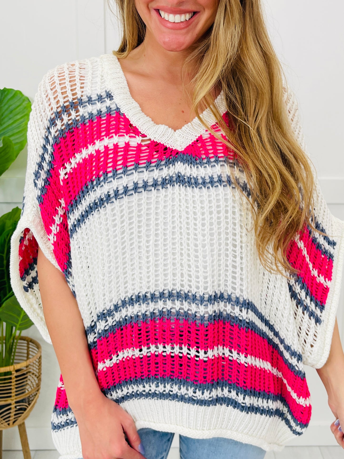Playful Breeze Top In Ivory
