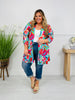 Layered in Spring Cardigan In Floral Print