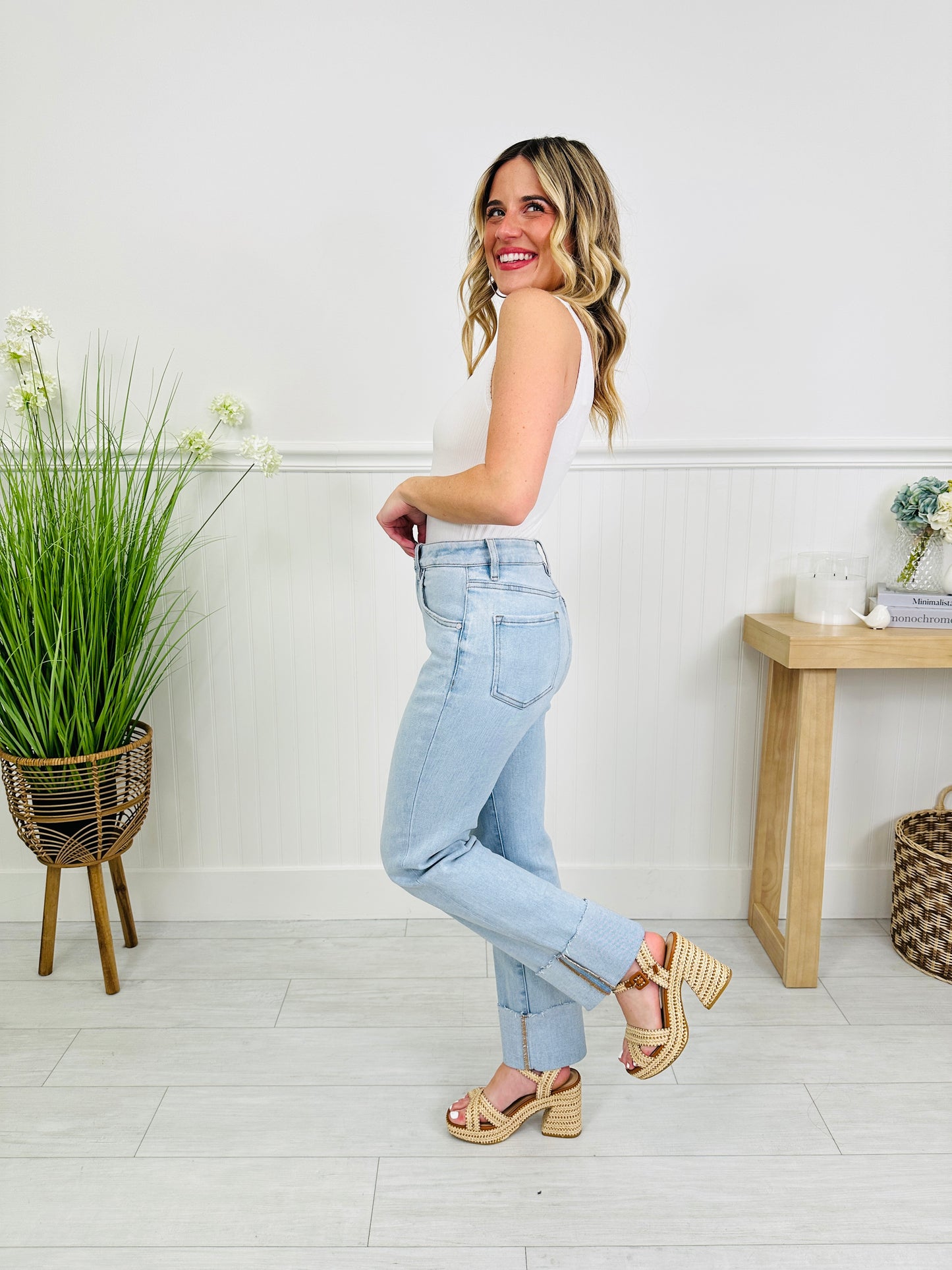 Spring Awakening Tummy Control Relaxed Fit Jeans
