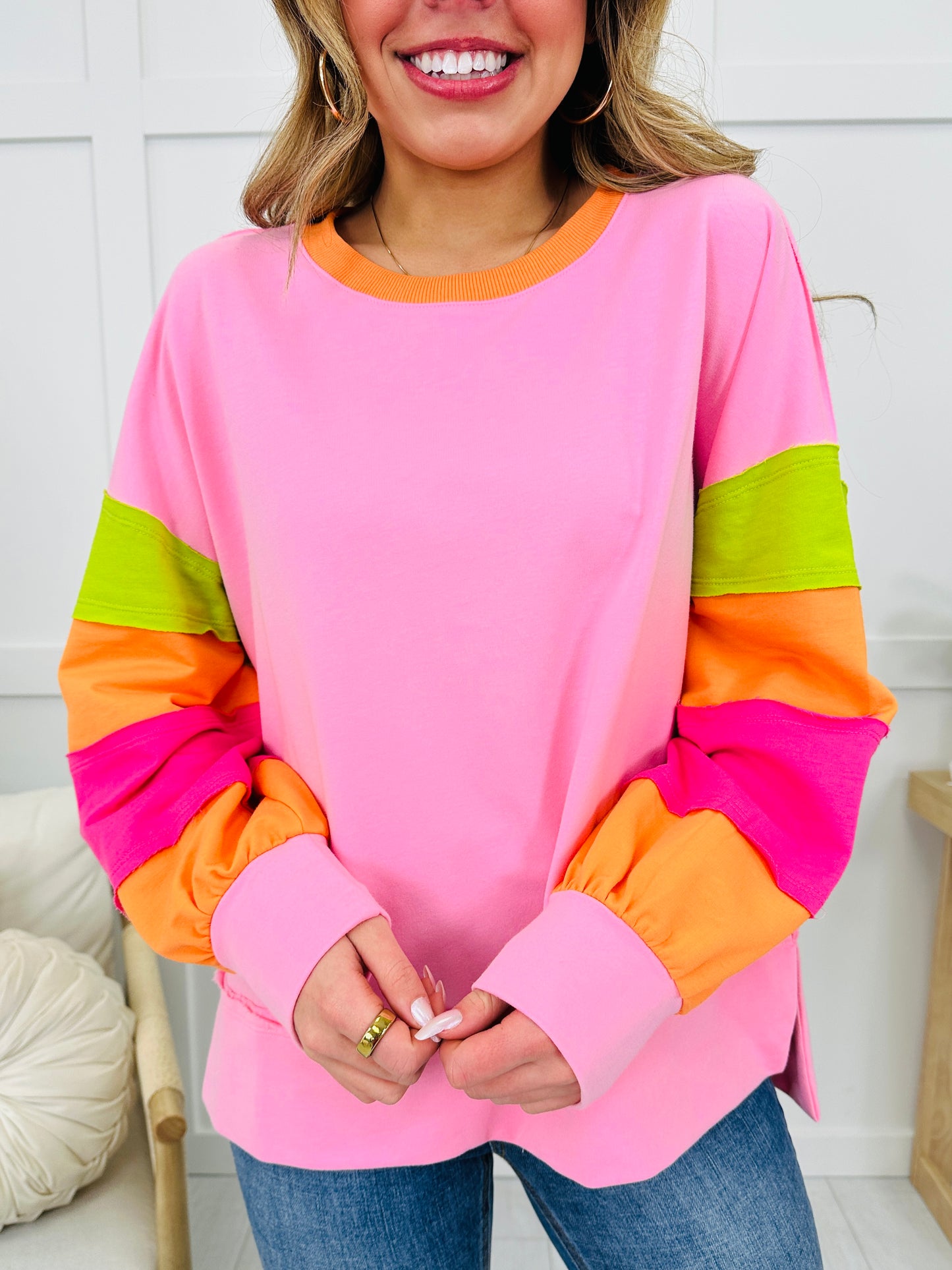 Candy Coated Comfort Pullover