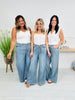 Judy Blue Featherweight Flow Palazzo Jeans