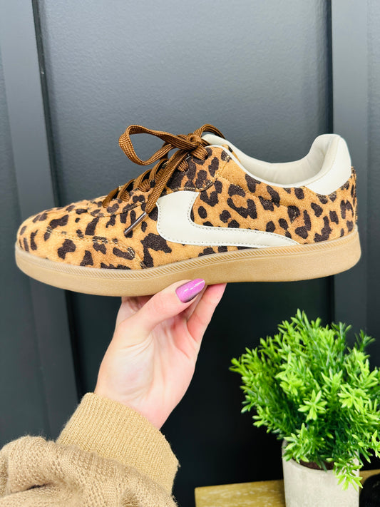 The Classic Step Shoes In Leopard