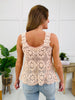 Soft Petal Crochet Top