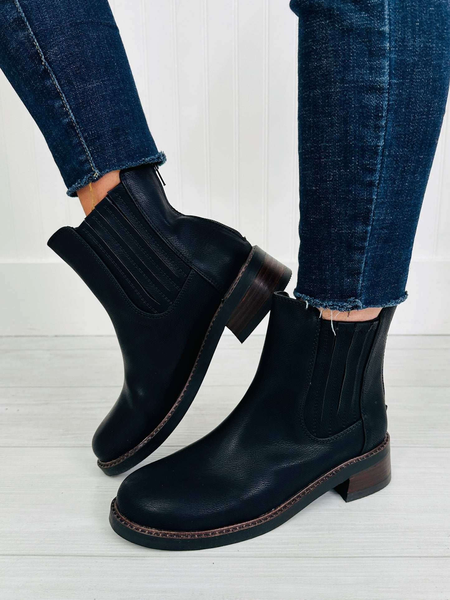 Quiet Storm Booties in Black