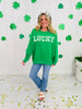 Lucky Shamrock Crewneck Sweatshirt