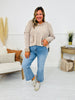 Kick Back And Relax Kick Flare Cropped Jeans