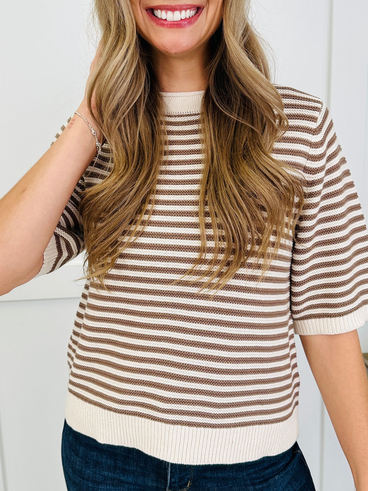 Falling Into Fall Top In Cream