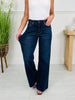 Judy Blue Date Night Retro Wide Leg Jeans In Regular And Petite