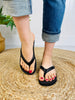 Sunbeam Strolls Flip Flops in Black
