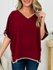 Stitch In The Daylight Top- Multiple Colors!