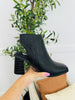 Frame Out Booties in Black