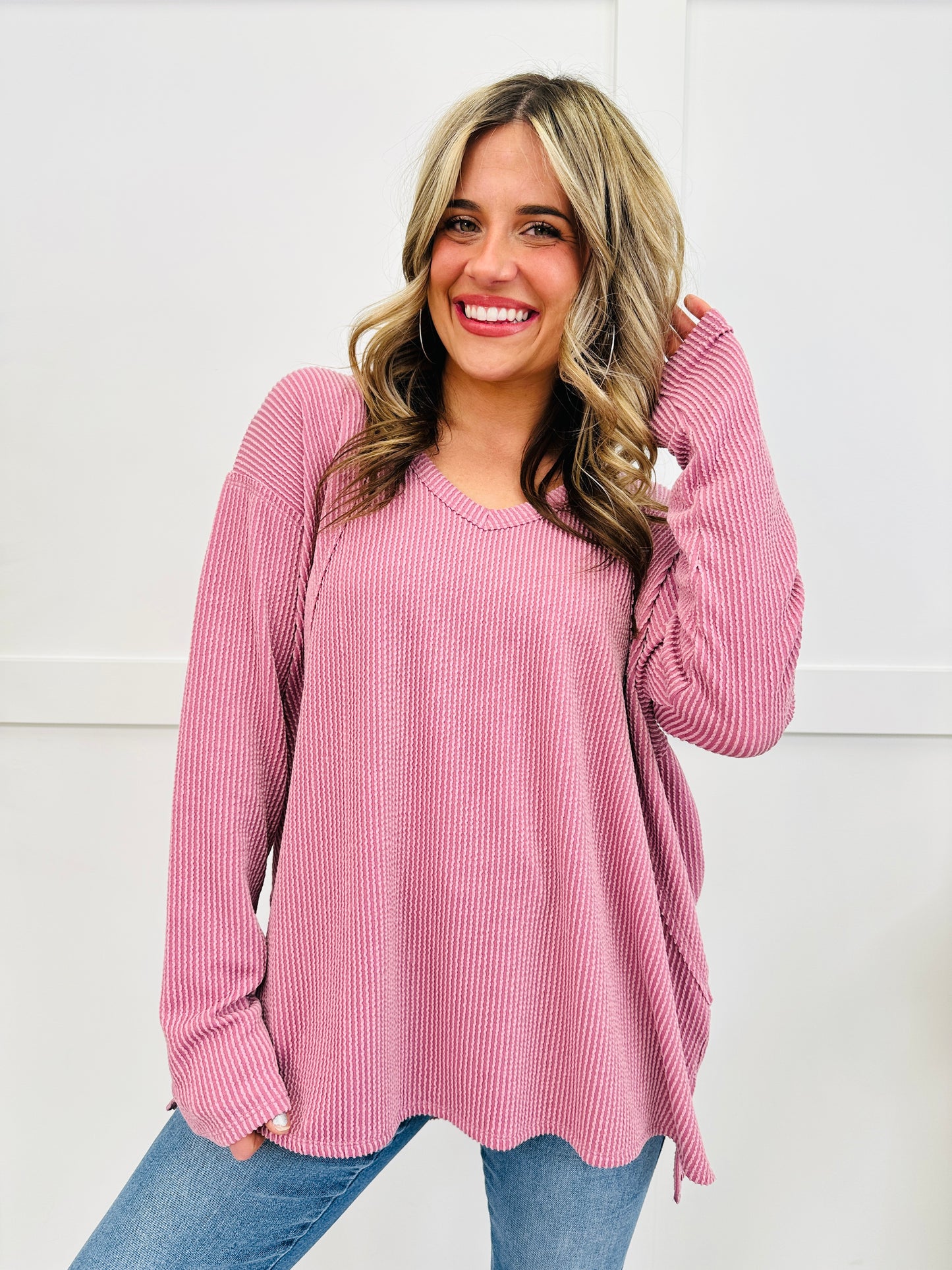 REG/CURVY Cozy and Corded Top - Multiple Colors!