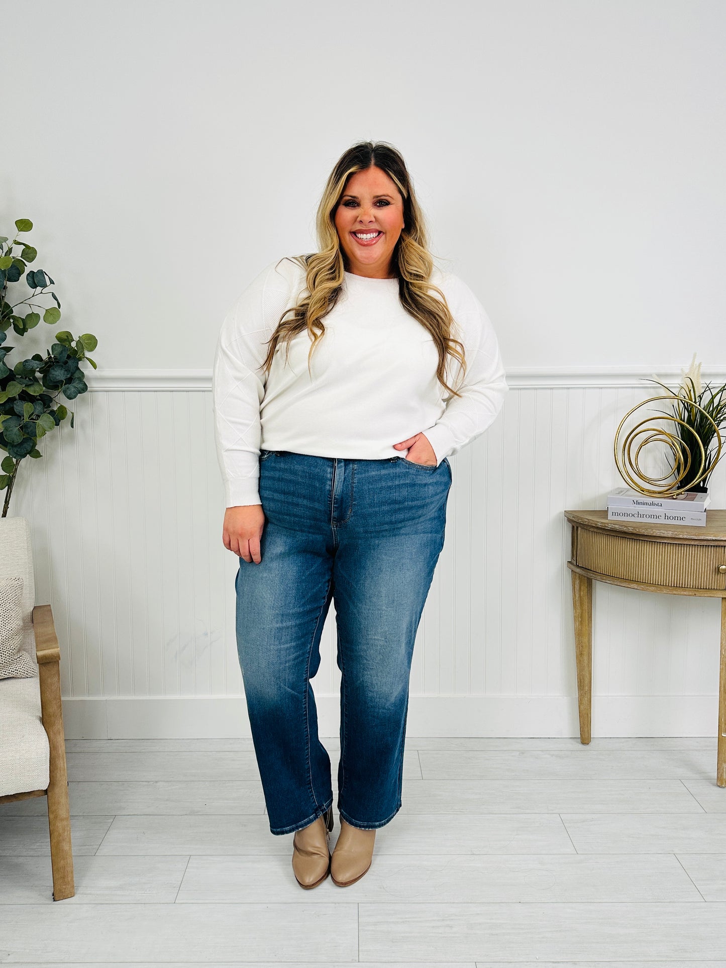 Judy Blue Switch It Up Straight Jeans