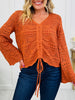Sweetest Surrender Top In Terracotta