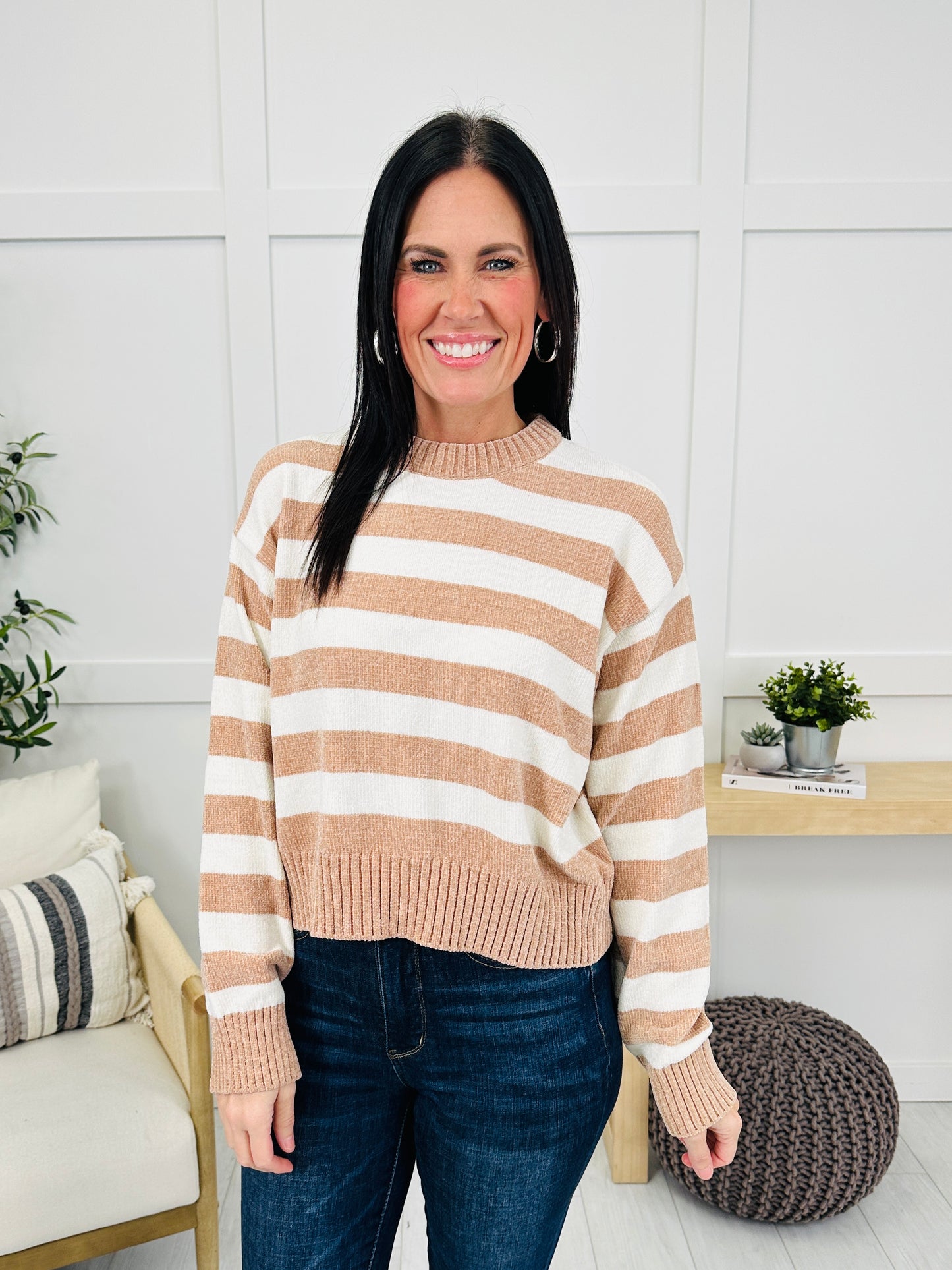 The Stripe Crush Sweater- Multiple Colors!