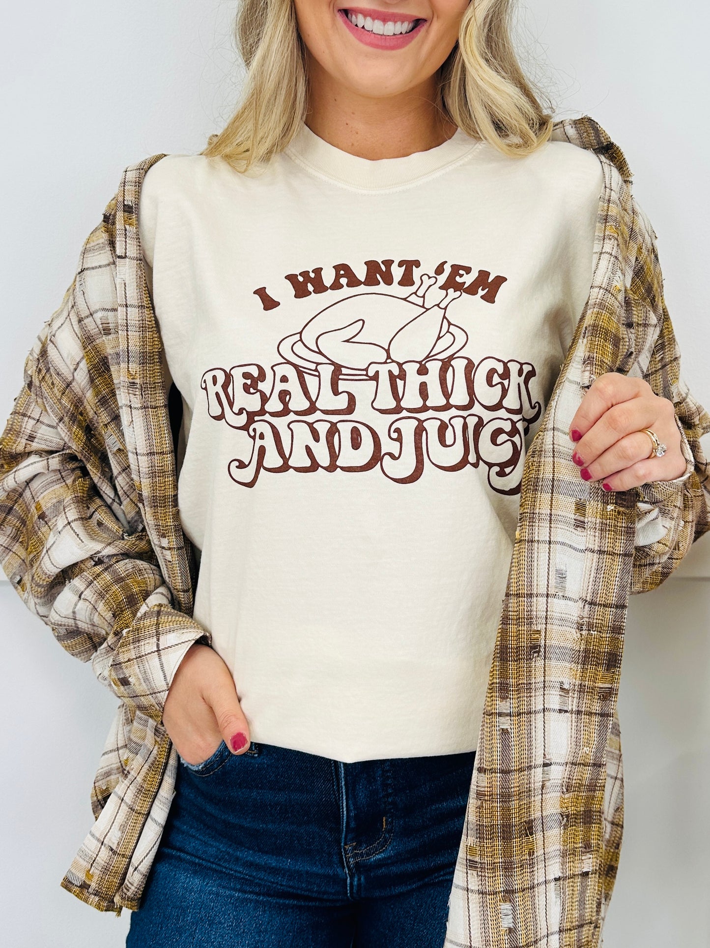 Real Thick and Juicy Graphic Tee