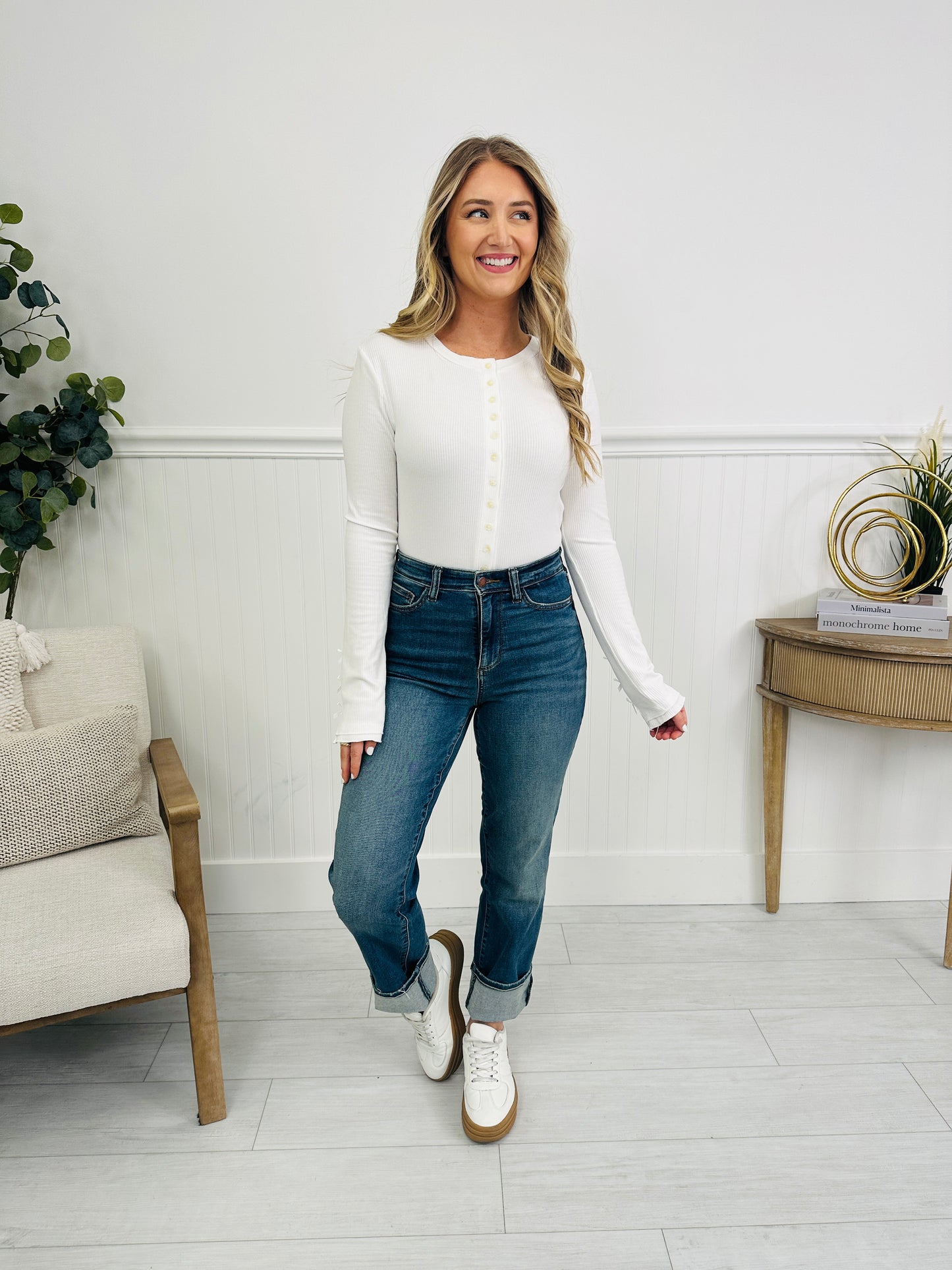 Judy Blue Switch It Up Straight Jeans