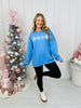 Snowflakes Graphic Crewneck Sweatshirt