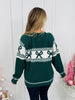 Decked And Delighted Sweater in Green
