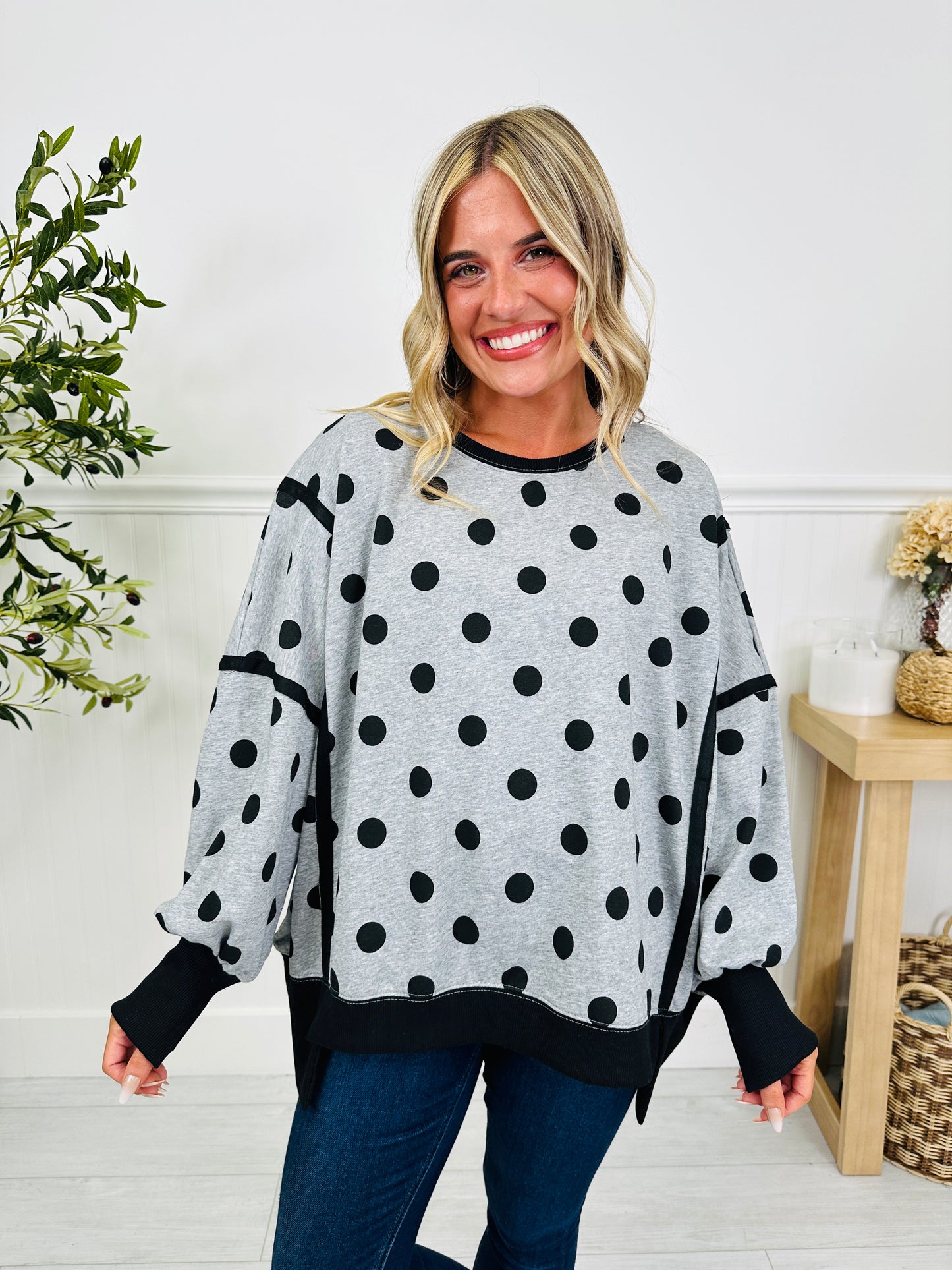 Connect The Dots Top In Multiple Colors