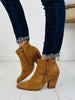 Downtown Days Booties In Tan