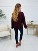 Just Breathe Sweater In Oxblood